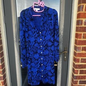MICHAEL Michael Kors Royal Blue Floral Dress